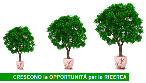 Cover della brochure sulle opportunità per la ricerca