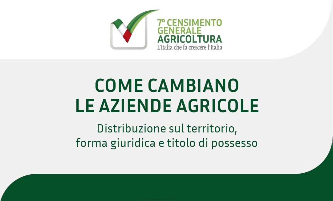 Come cambiano le Aziende agricole