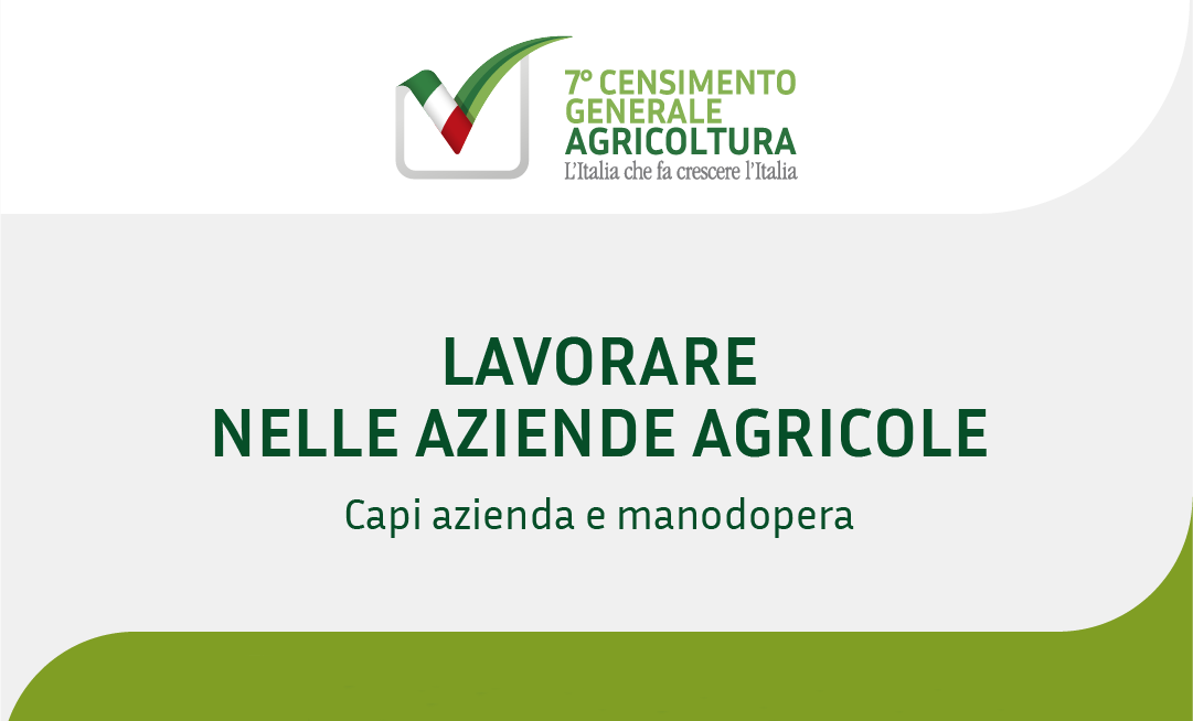 infografica Lavorare nelle aziende agricole