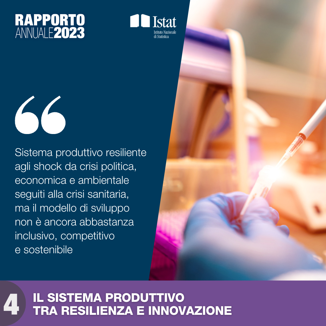 Il sistema produttivo tra caratteristiche strutturali, resilienza e innovazione