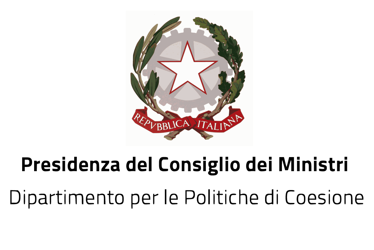 logo Presidenza del consiglio dei ministri Dipartimento per le politiche di coesione
