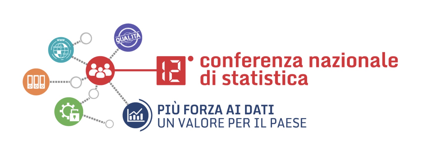 Logo 12° conferenza nazionale di statistica