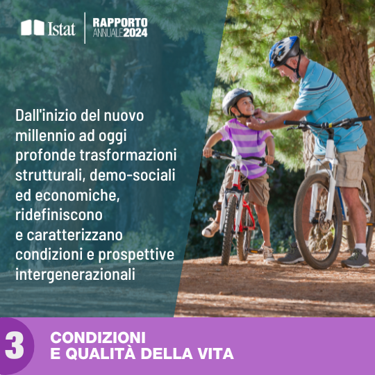 Infografica Capitolo 3 - Le condizioni e la qualità della vita