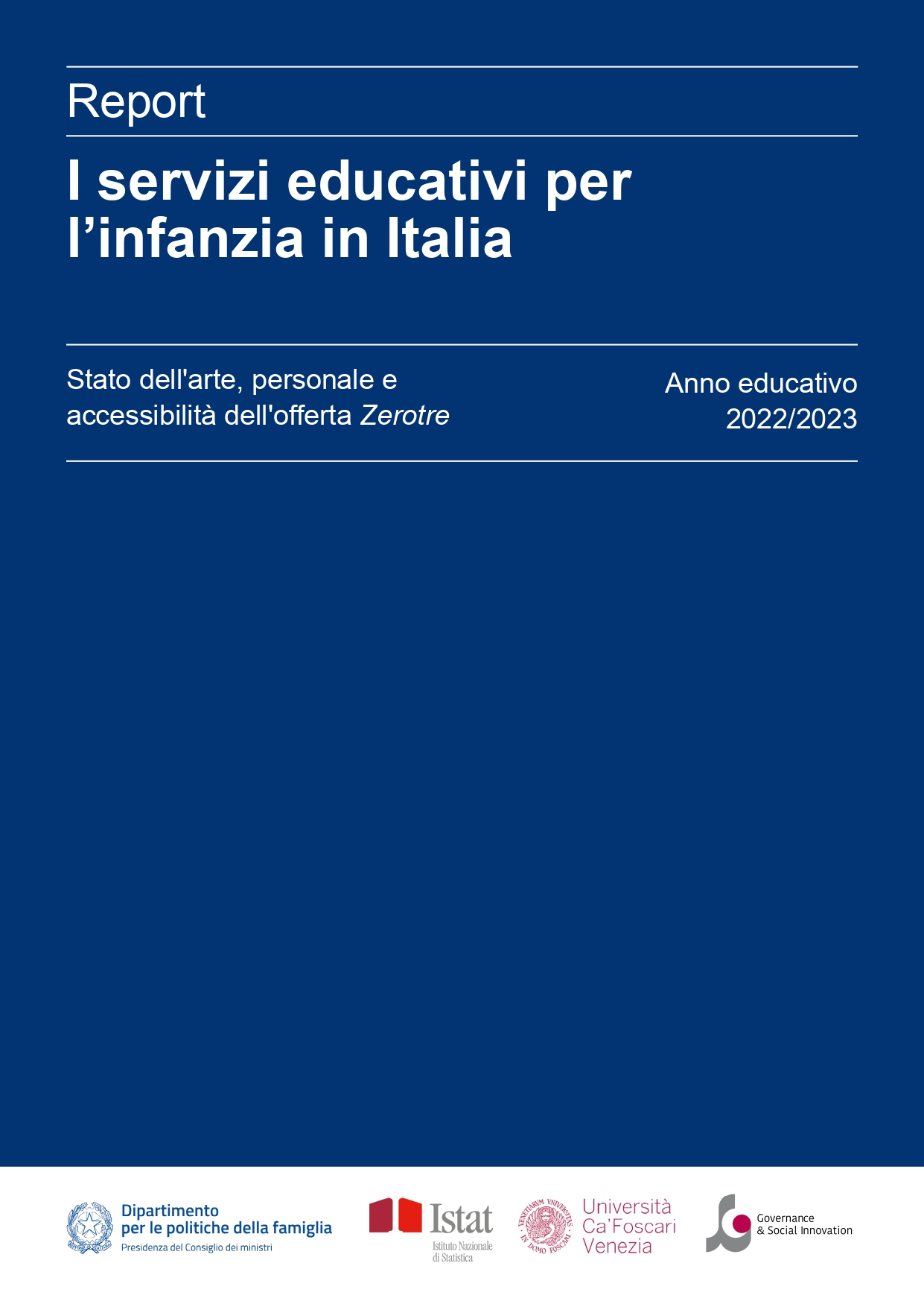 Report sui servizi educativi per l’infanzia