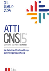 Atti della 15° Conferenza Nazionale di Statistica. La statistica ufficiale nel tempo dell’intelligenza artificiale